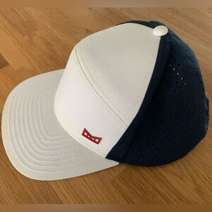 Melin Brand White Navy Men's Hat Trenches Icon Hydro - Americana Classic